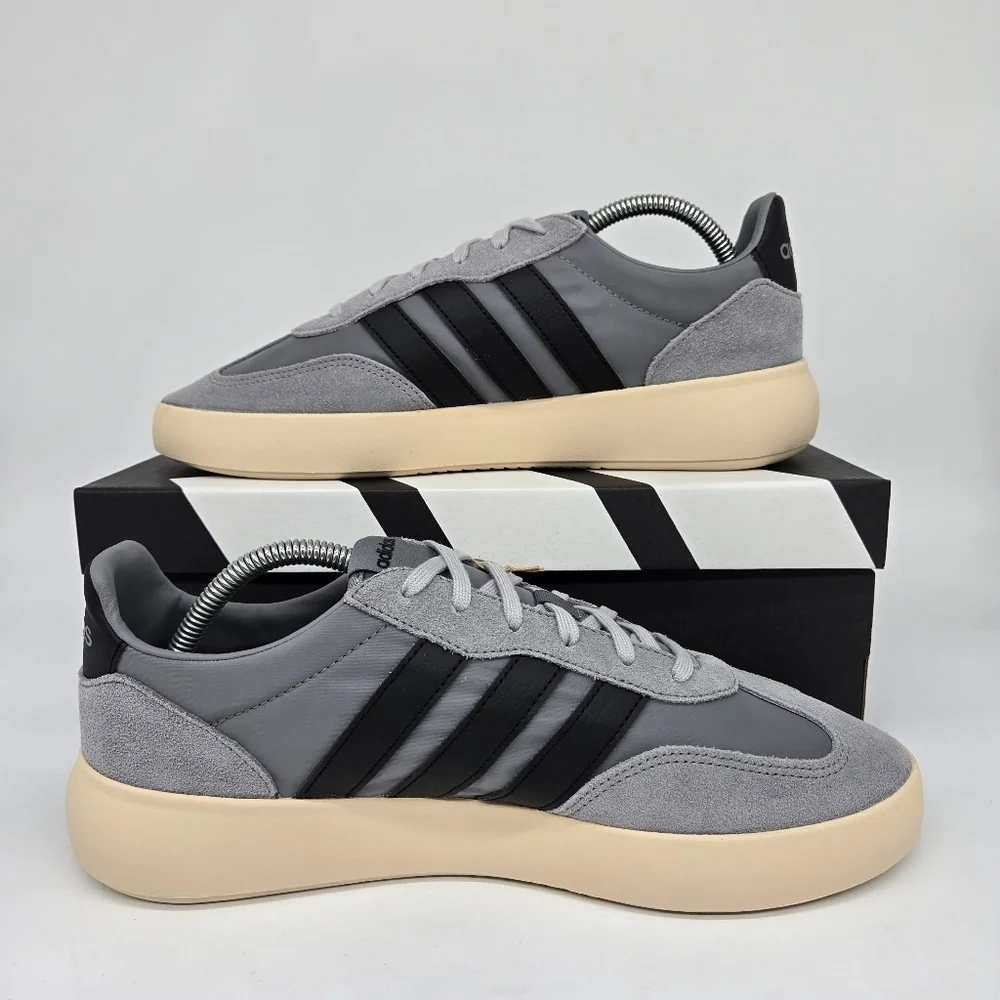 New Adidas Barreda Decode 'Grey Black' Men's Shoes Size 10.5